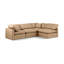 Canapé modulaire en similicuir 4 pièces Itala-94482382