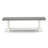 V-Style Mid Century Modern Dining Bench with Solid Wood Seat, Cement-1349590780-1349630919
