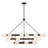 Selene 36 - Light Steel Dimmable Chandelier
