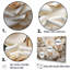 «Minimalisme beige roses passion» - ensemble d'art mural en toile roses-107745609-107745611