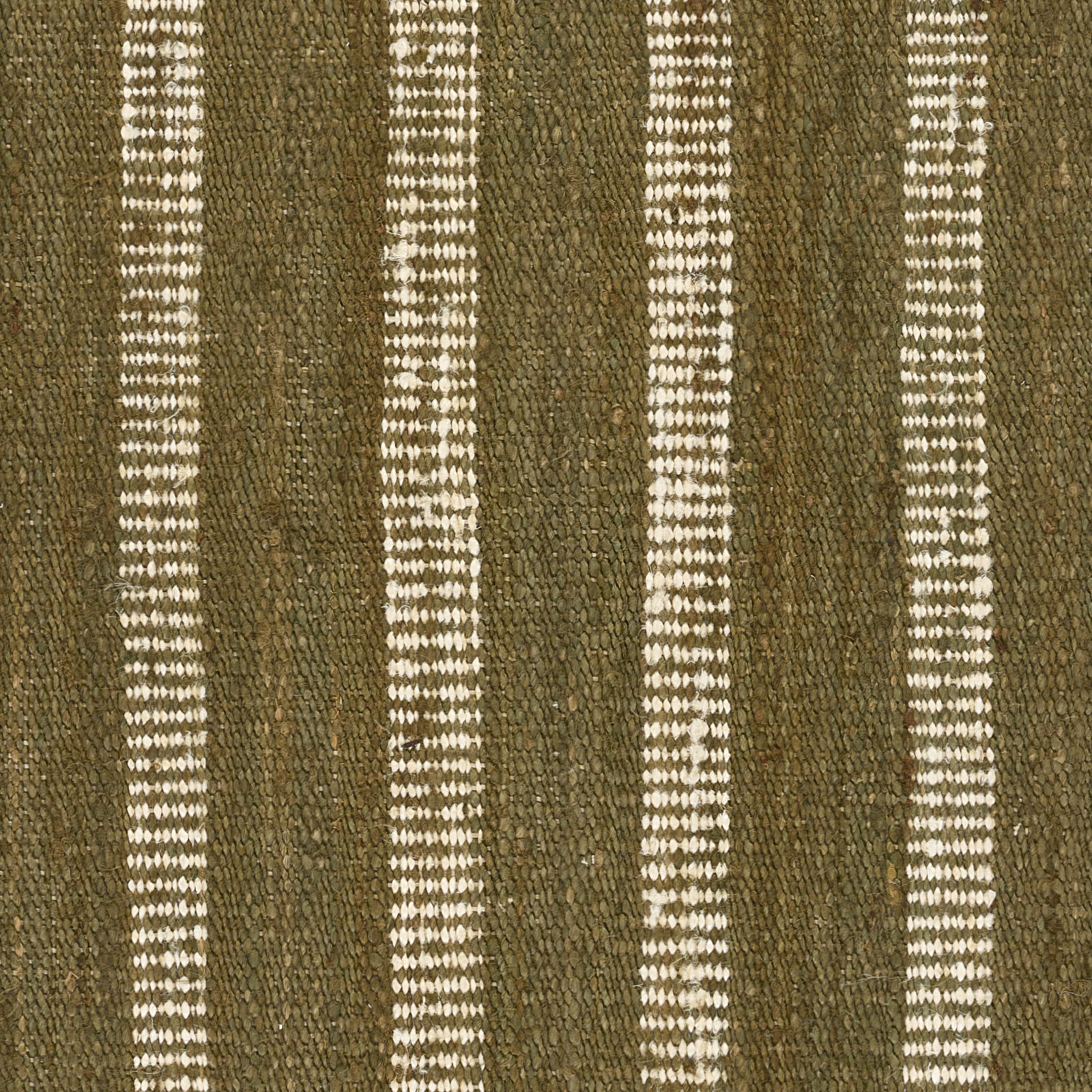 Aadison Hand Woven Jute Striped Green Area Rug, Rectangle 8'10" x 11'10"