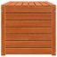 VidaXL 101cm W 0L Solid Wood Deck Box in Brown