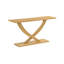 Console en bois massif 57,25 po Lyndel-1655909732