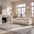 Abstract Hand Tufted Wool Checkered Rug-1235803486