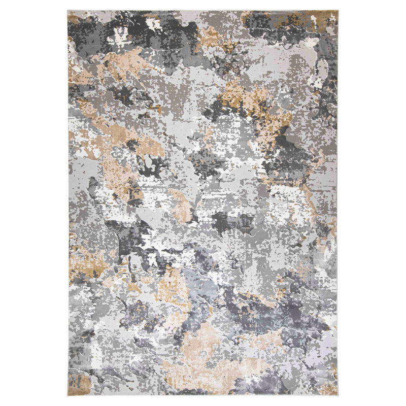 Joaquin Gray Brown 2' x 3'