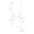Motif 4 - Light Black LED Unique/Statement Pendant-64112592