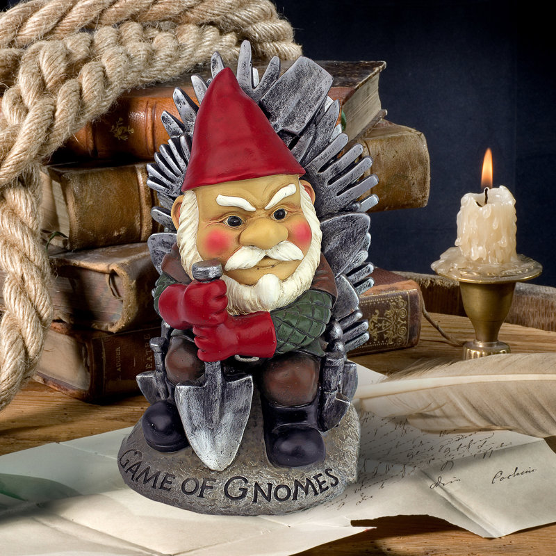 Statue de jardin game of gnomes