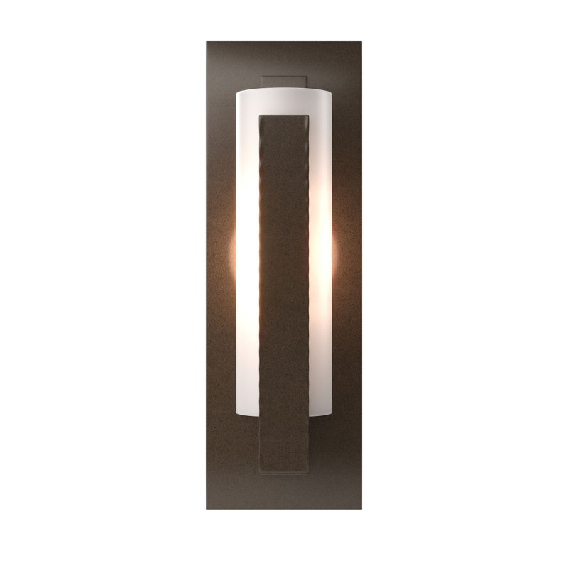 Vertical Bar 1 - Light Flush Mounted Sconce, Bronze, Bronze