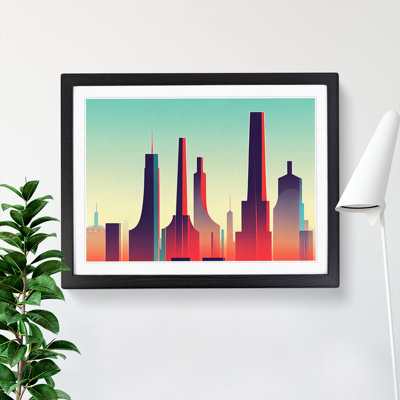 City Skyline Vol.1 - Framed Print