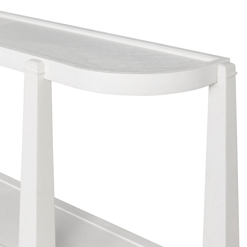 74" Tortola Console Table, Whitewash