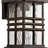 Beacon Square 17.50" 1-Light Olde Bronze Outdoor Wall Light with Clear Hammered Glass-417835418-417835419