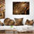 Dark Orange Fractal Flower - Abstract Printed Pillow-29604514-29604518