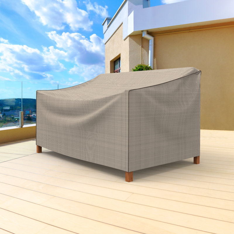 Miguel Outdoor Loveseat Cover, 26" H x 50" W x 29" D