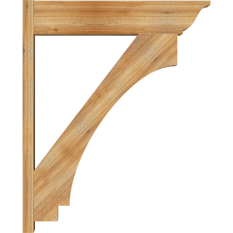Persienne impériale traditionnelle, Cèdre rouge de l'Ouest l 5 1/2 po (lisse), 34" D x 42" H