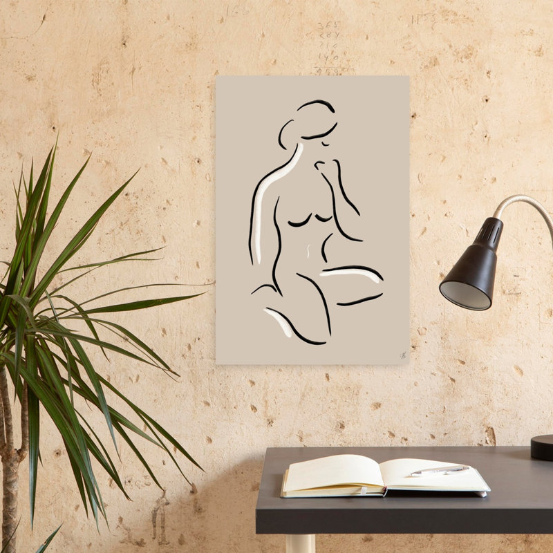 Art contemporain, art minimaliste, H 24 po x l 16 po