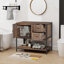 Meuble-lavabo simple 36 po avec lavabo sur pied Farmhouse-1864242798-1864242788