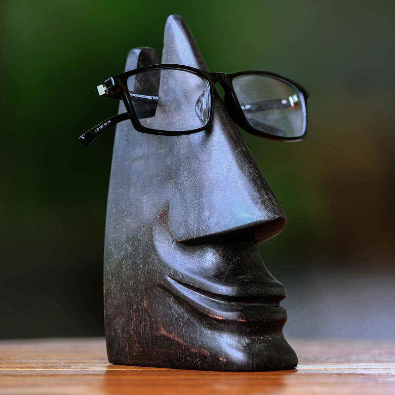 Wood Eyeglass Holder + Locking