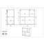 Aadham 82cm H x 80cm W Standard Bookcase