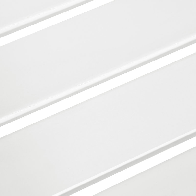 Chaise avec accoudoirs pour l'extérieur, Blanc