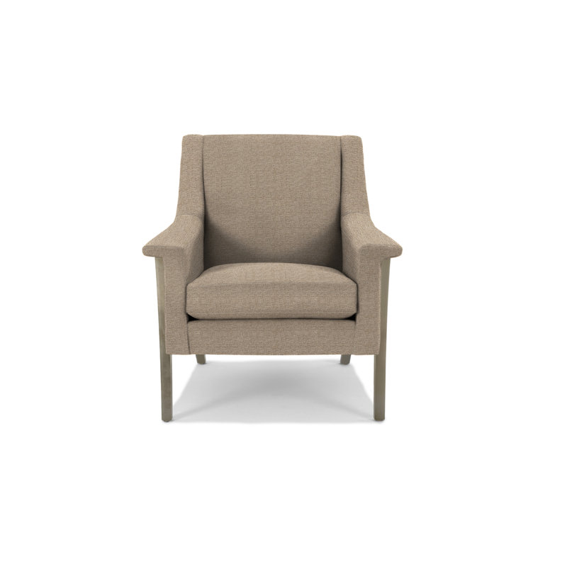 Fauteuil Arlo, Bois flottant, Toile Sunbrella® beige antique