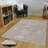 Stylish Woven Carpet, 4 x 6 Feet, 100% Polyester | Antibacterial, 3D Digital Printing, Non-Slip PVC Felt Dot Underside | Machine Washable, 0.4 in Pile Height, Perfect for Living Room & Bedroom Decor-1385711851