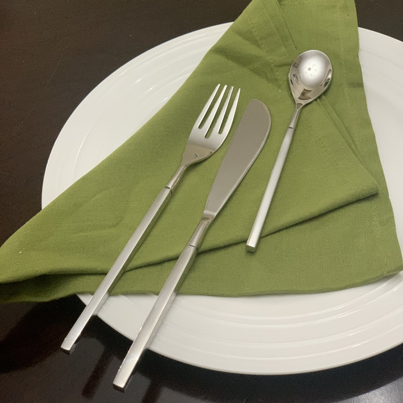 Classy R Us Stainless Steel Flatware Set - Service for 12