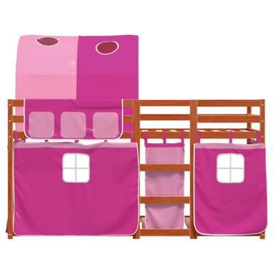 Wobnar Solid Wood Bed