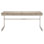 Axiom Metal Base Writing Desk with Power Outlet