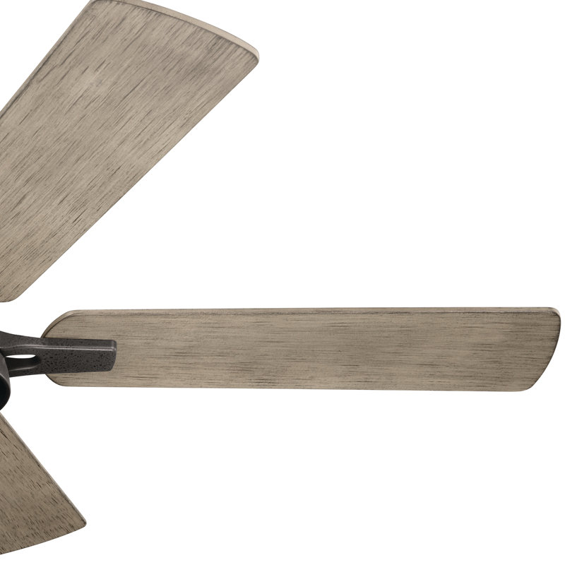 44'' Ceiling Fan with LED Lights, Anvil Iron