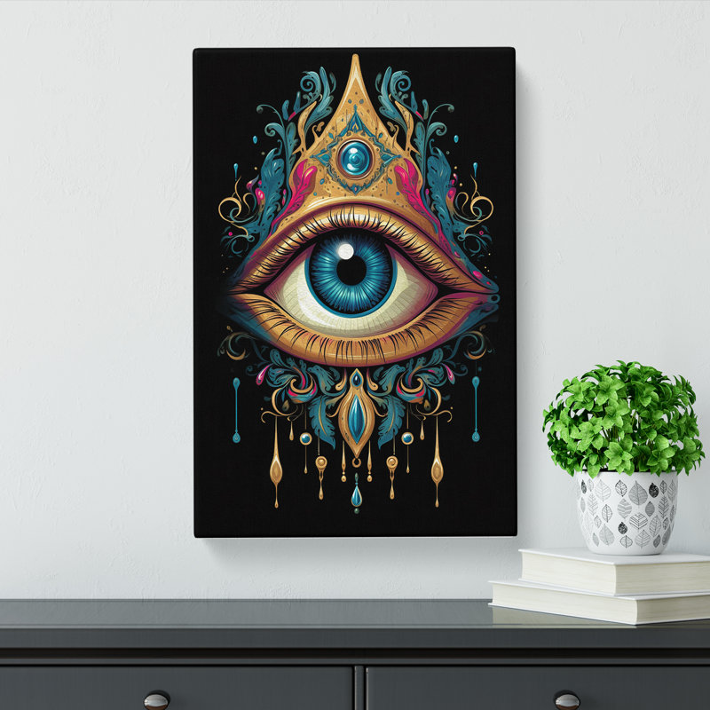 Eye Informel - Wrapped Canvas, 76cm H x 50cm W x 3cm D