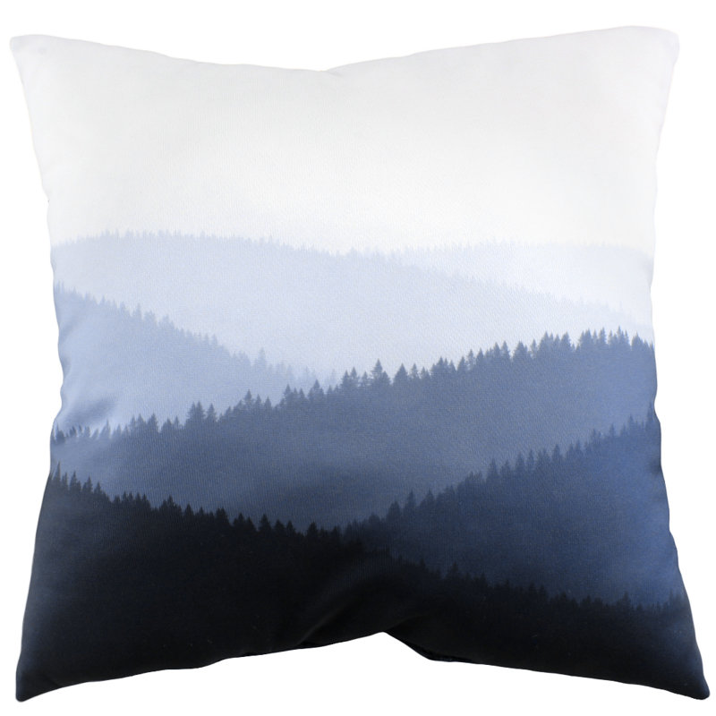  Square Pillow Cover & Insert, Blue