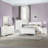 Traditional Classic White 2-Drawer Wooden Nightstand Bedroom Furniture-123404956