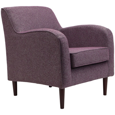 Larrabee 28.25" Wide Polyester Blend Armchair by Wrought Studio