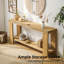 Console 63 "avec tablette de rangement Boho