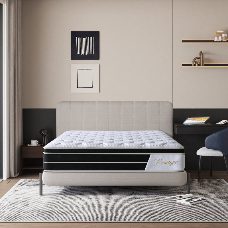 Matelas Prestige 14 pouces: Certifié Certipur-Us, support de ressorts
