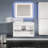 Caddric 31.5'' Single Bathroom Vanity with Acrylic Top