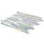 Matchstix Glass Linear Tile 12" x 12"-36946662