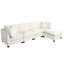 Canapé modulaire avec repose-pieds amovible U-Style