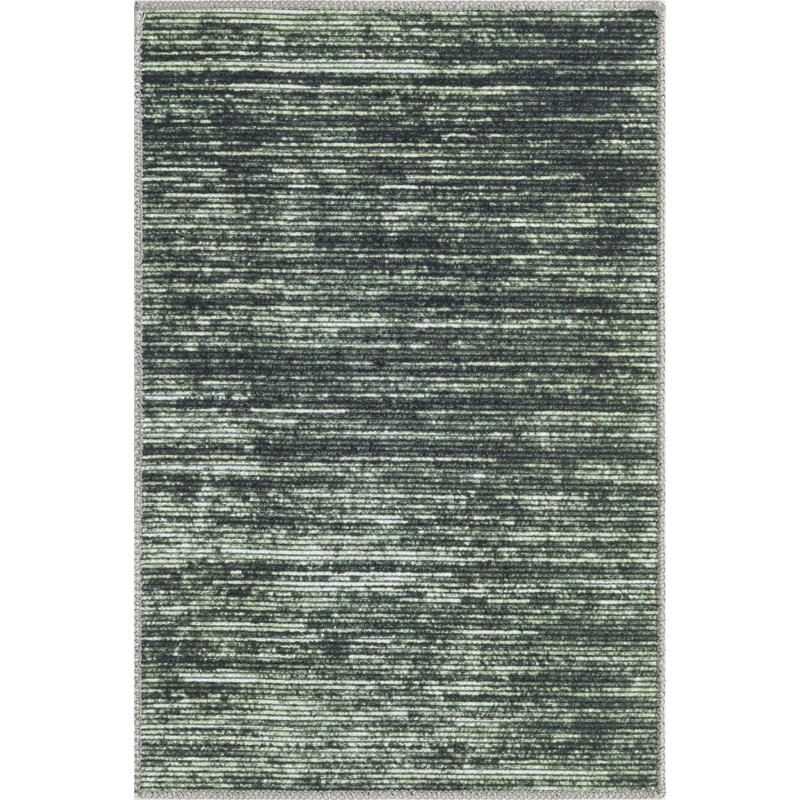 Ikhasa Chenille Abstract Indoor Rug, Rectangle 2' x 3'