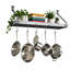 Gourmet USA Handcrafted Wall Mounted Pot Rack-993737793-1066920926