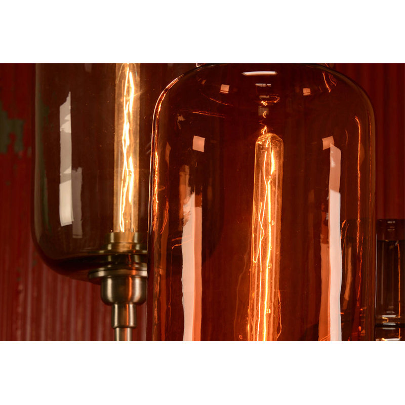 Sorbonne 3 - Light Pendant, Oil Rubbed Bronze, Cristale, 34" H