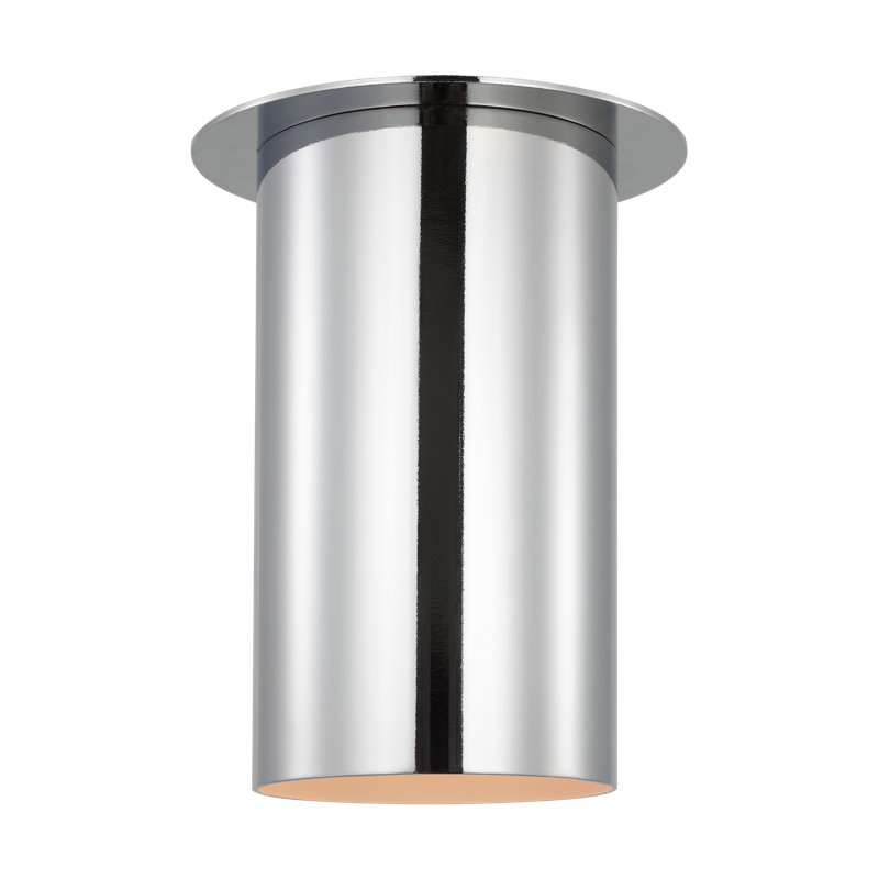 Archer Small Flush Mount, Chrome