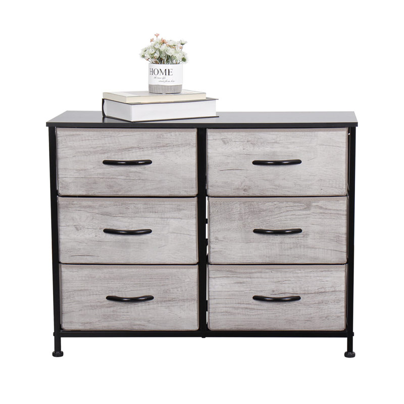 Maricela 80cm W 6 - Drawer Chest of Drawers