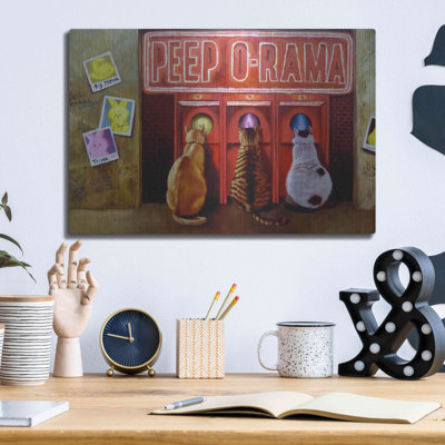 «Peepshow» par Lucia Heffernan
