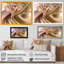 Minimal liquide or et vagues taupe VII 21-87324584-87324590