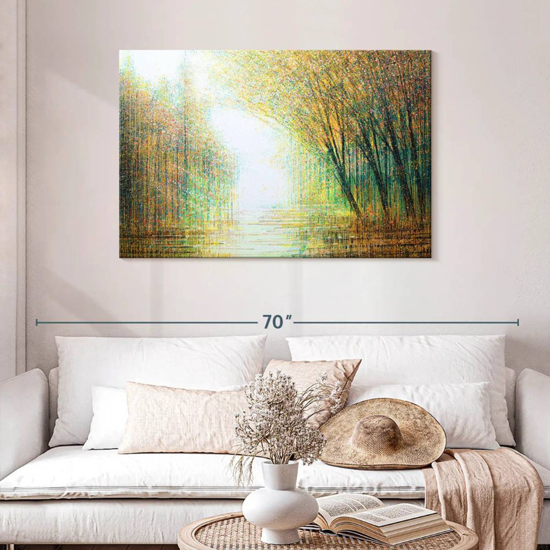 Avery Ethereal Autumn Woodland, H 30 po x l 45 po