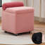Tabouret avec rangement 18 "avec compartiment caché-575974662