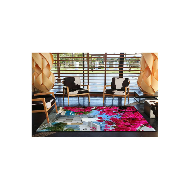 Tapis lavable à la machine Alacati, Tapis de couloir 4 pi 11 po x 9 pi 10 po inclus
