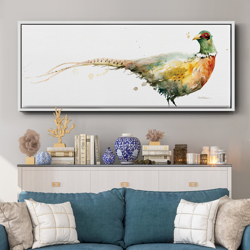 Harvest Pheasant- Framed Canvas