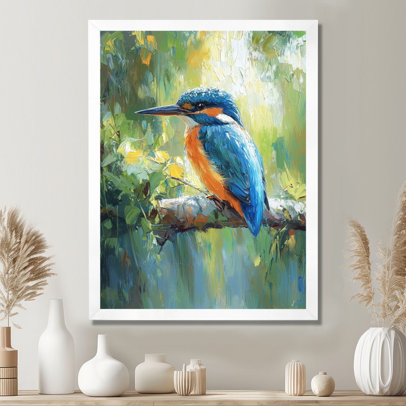 Caldwell - animaux, art mural, H 32 po x l 16 po, Reproduction encadrée d'une seule photo, Blanc